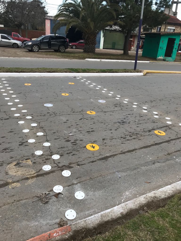 Kit Senda Peatonal Doble - Punto