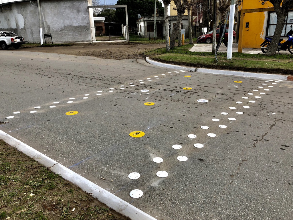 Kit Senda Peatonal Doble Económica - Punto