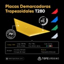 Placa Demarcadora Trapezoidal